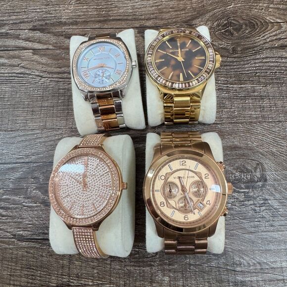 Michael Kors Watch Lot of 9 Fashion Luxury Watch AS IS Needs Battery main image 13